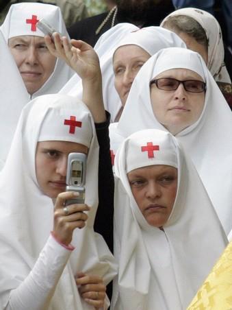 Biarawati Kristen Ortodoks. (Foto: inet)